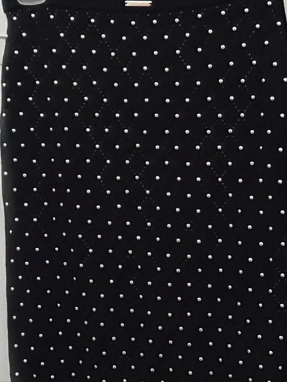 Michael Kors Studded Midi Pencil Skirt - Picture 9 of 9